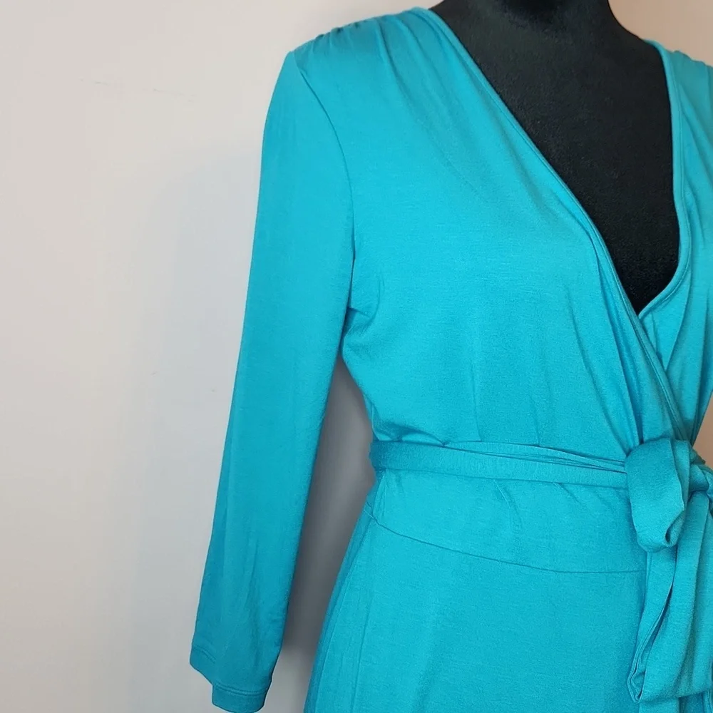BANANA REPUBLIC Tie Front Belt Gemma True Wrap Silhouette Dress, size S